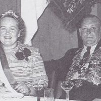 1950 Otto Schmidt und  Änne Ries