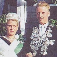 1963 Helmut Schmidt und  Irma Glingener